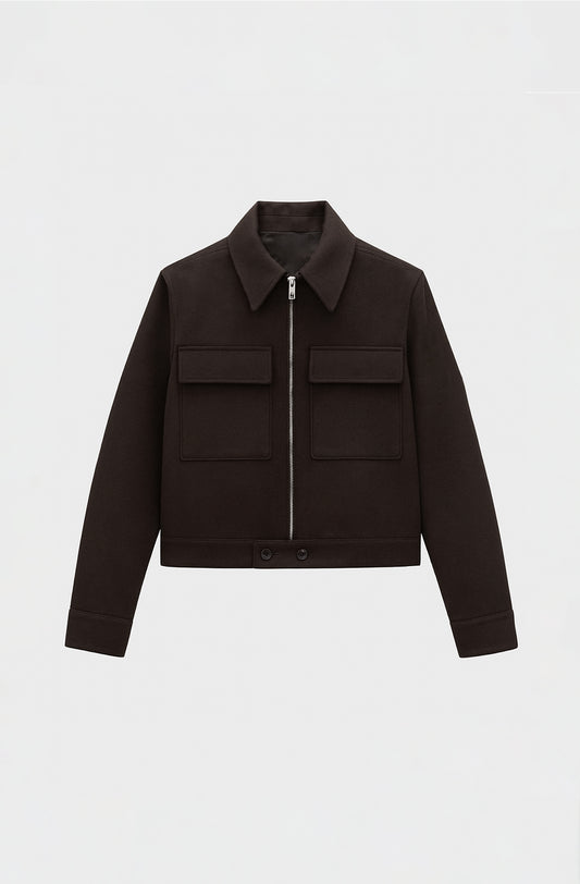 PREMIUM JACKET - BROWN