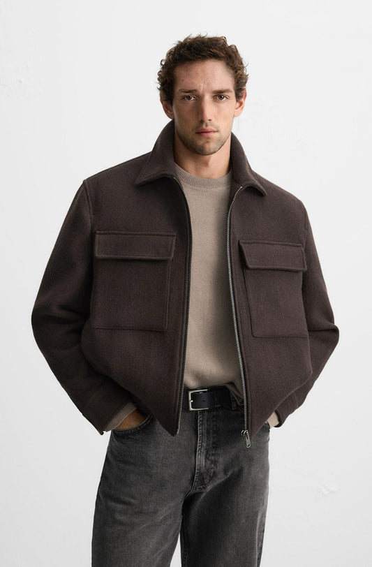 PREMIUM JACKET - BROWN