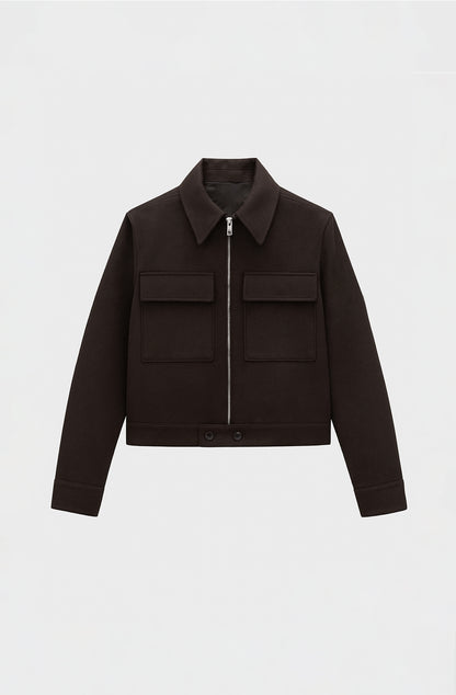 PREMIUM JACKET - BROWN